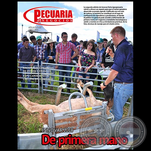 PECUARIA & NEGOCIOS - AÑO 14 NÚMERO 165 - REVISTA ABRIL 2018 - PARAGUAY
